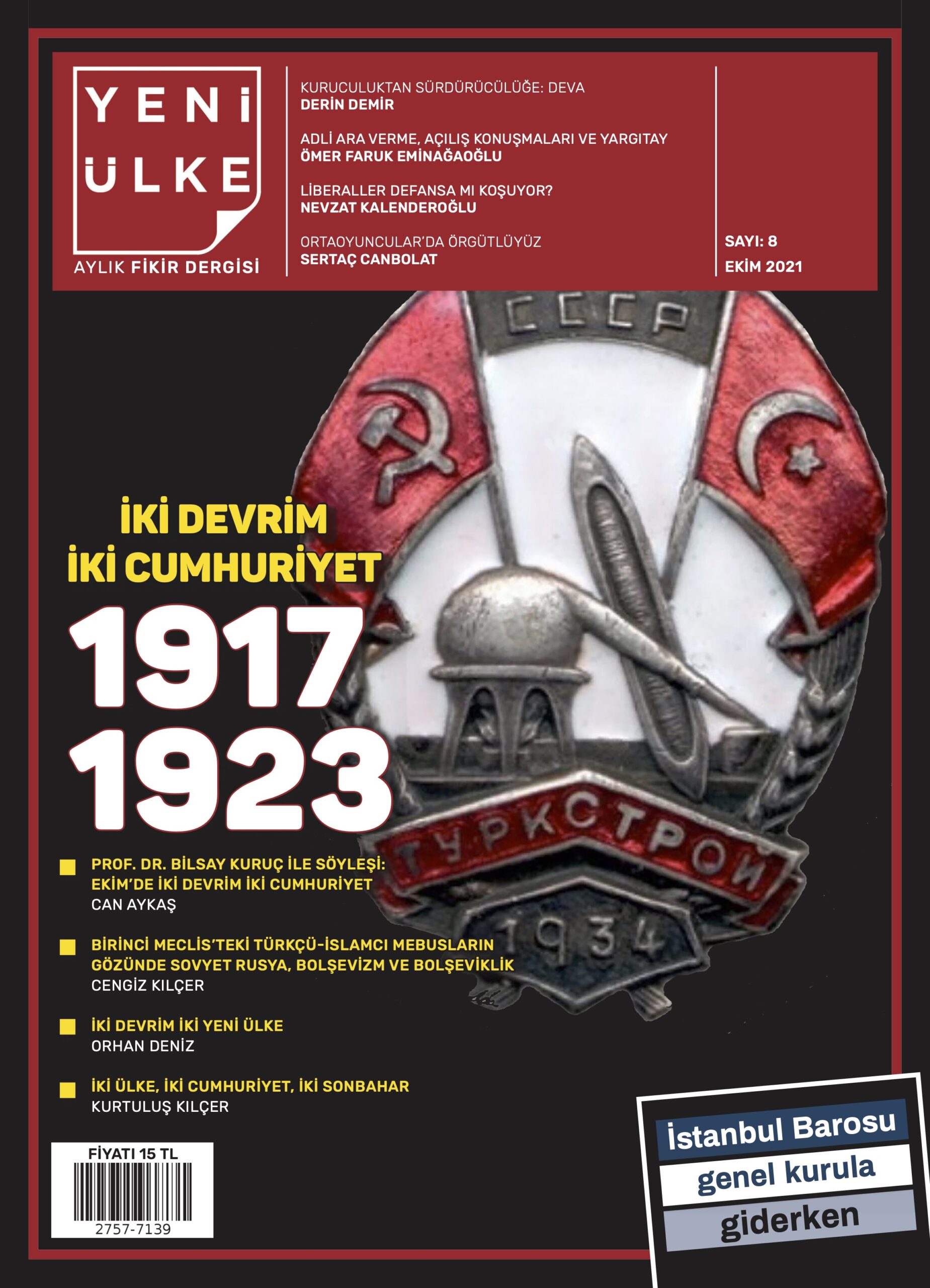Sayı 8 (Ekim 2021)