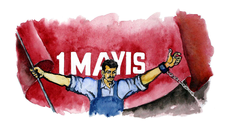 1 Mayıs: İşçi sınıfının sahnesi
