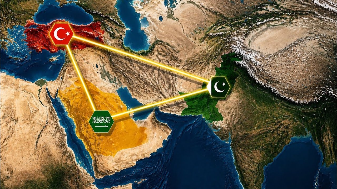 Mekke İttifakı ve İsrail merkezli Batı Asya – görsel