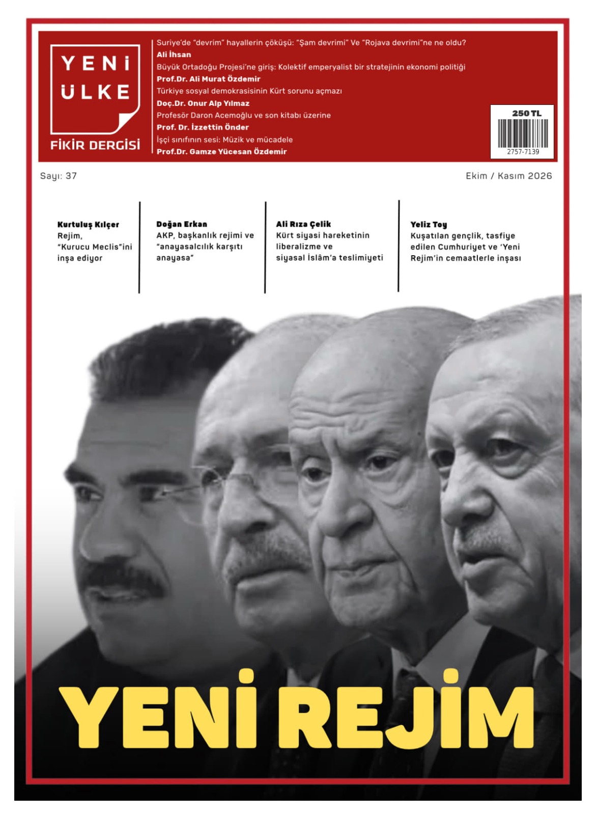 Sayı 37 (Ekim-Kasım 2026)