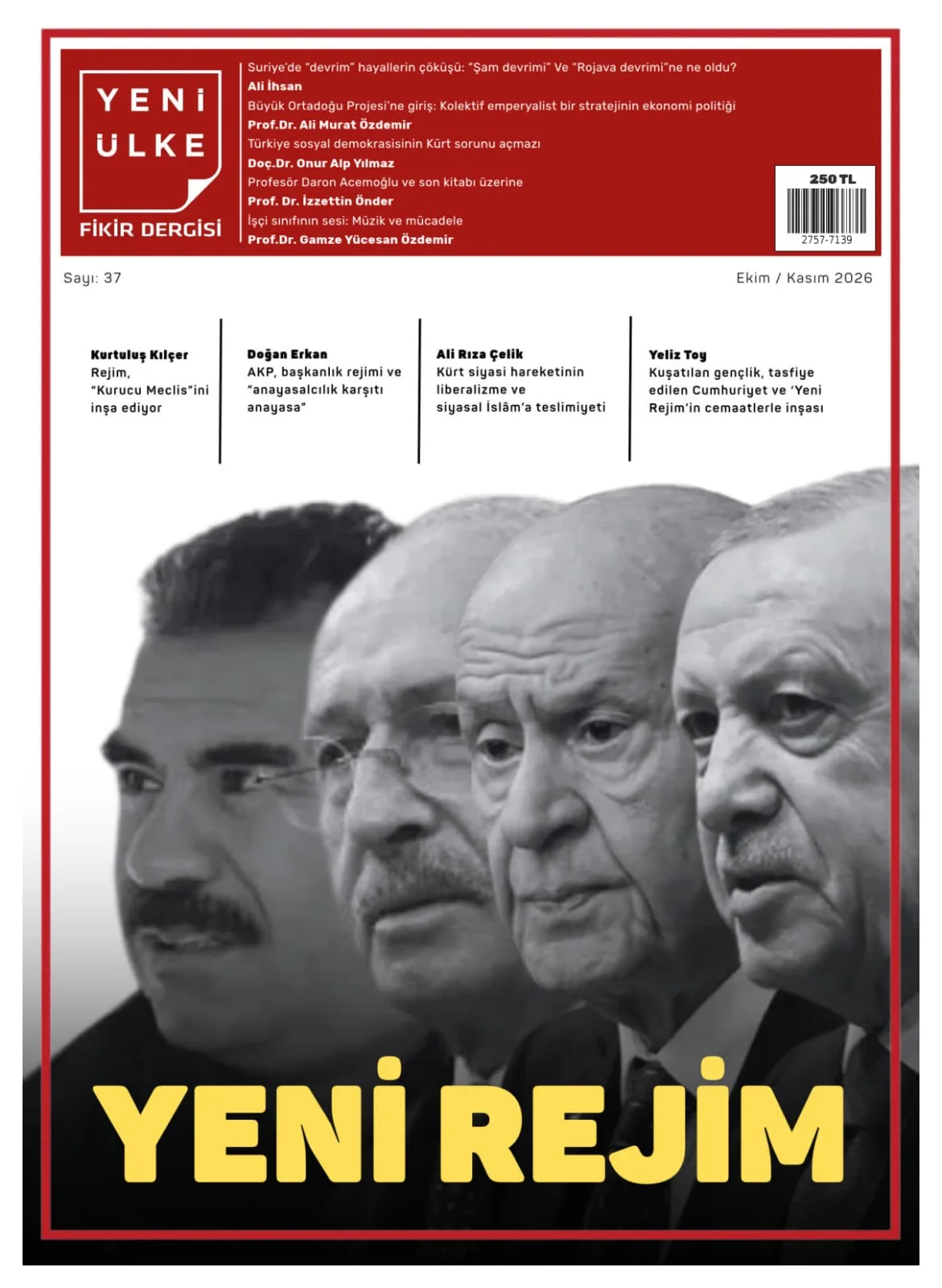 Sayı 37 (Ekim-Kasım 2026)